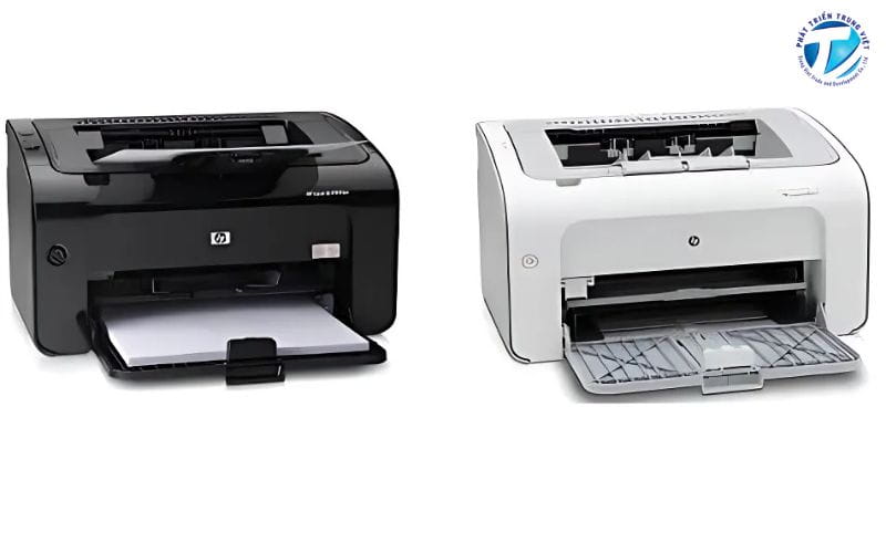 Máy in HP LaserJet P1102 với 2 màu